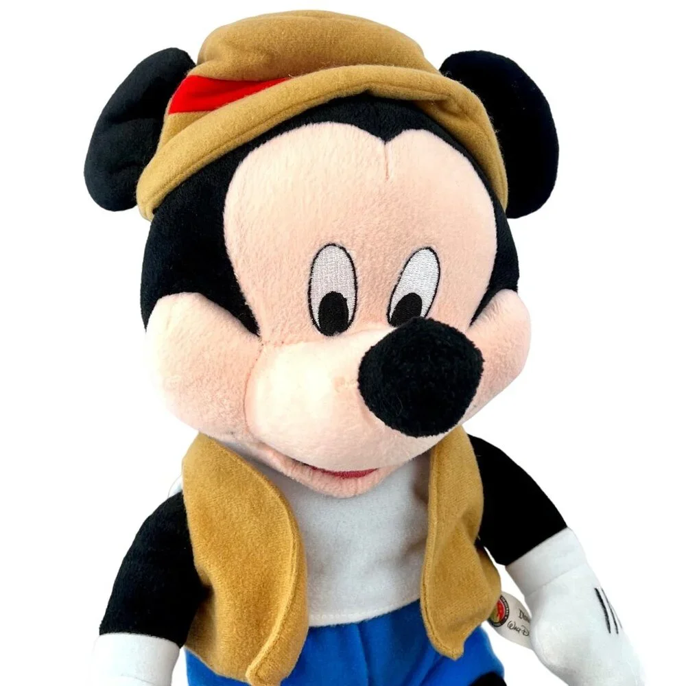 Vintage Mickey Mouse Plush Doll 18